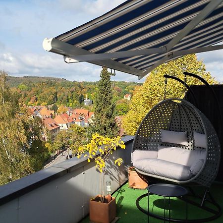 Das Kleine Penthouse Mit Kamin Bad Sachsa Luaran gambar