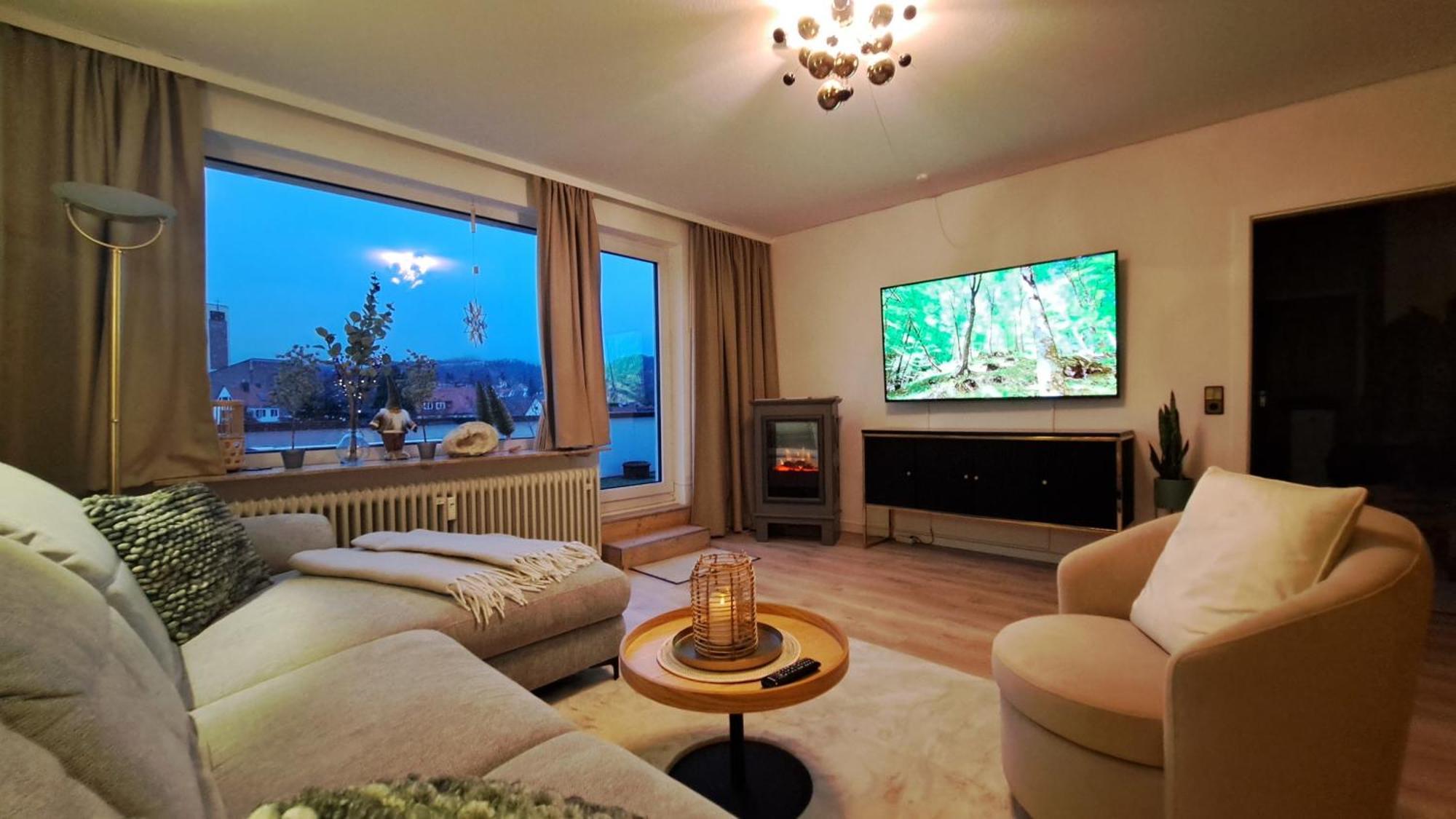 Das Kleine Penthouse Mit Kamin Apartment Bad Sachsa Luaran gambar