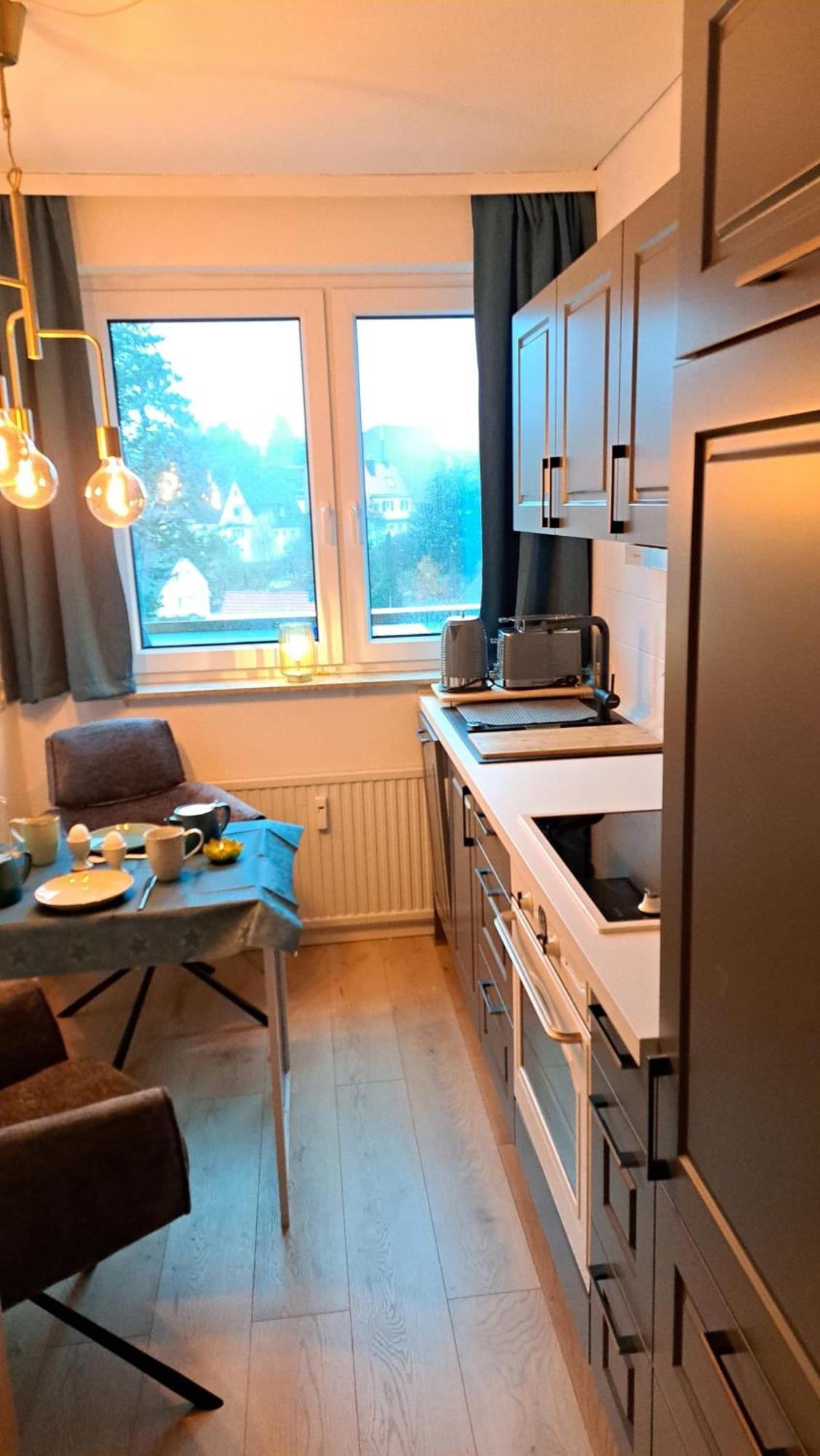 Das Kleine Penthouse Mit Kamin Apartment Bad Sachsa Luaran gambar